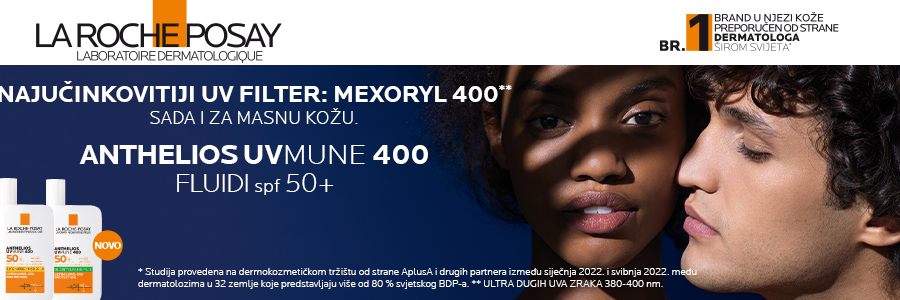 La Roche-Posay ANTHELIOS UVMUNE 400 FLUID SPF50+ Dnevna vrlo visoka zaštita od UV zračenja bez parfema