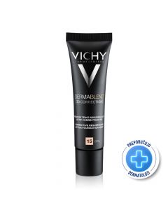 Vichy Dermablend 3D korektivni tekući puder SPF 19, nijansa 15 30 ml
