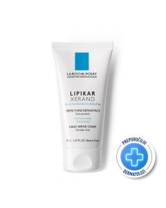 La Roche-Posay Lipikar Xerand krema za obnovu ruku, 50 ml