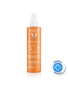 Vichy Capital Soleil Vodeni fluid u spreju 50+ 200 ml