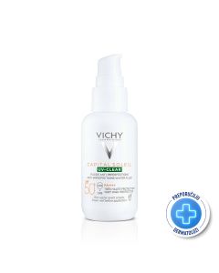 Vichy Capital Soleil UV-Clear Fluid protiv nepravilnosti SPF50+ 40 ml