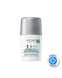 Vichy Dezodorans roll-on Invisible resist 72h*  50 ml