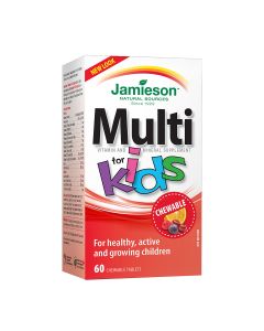 Jamieson Multivitamini i minerali za djecu tablete za žvakanje 60 tableta za žvakanje