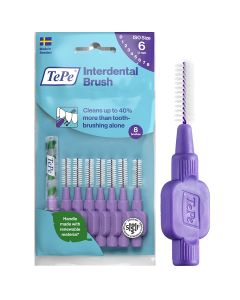 TePe Original Interdentalne četkice Ljubičaste vel. 6 / 1,1 mm, 8 komada