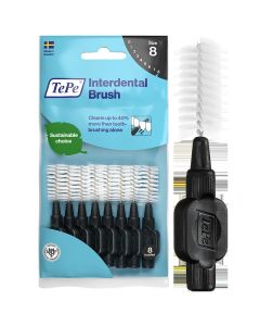 TePe Original Interdentalne četkice Crne vel. 8 / 1,5 mm, 8 komada