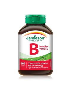 Jamieson B kompleks + Vitamin C tablete  100 tableta