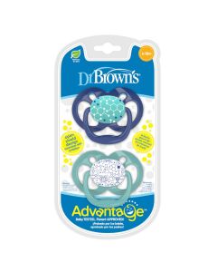 Dr. Brown's Advantage duda varalica Razina 2 (6 - 18 mjeseci), plava, 2 dude varalice