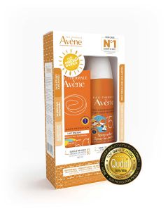 Eau Thermale Avène Sprej za djecu SPF 50+ 200 ml + Dječje mlijeko SPF 50+  100 ml