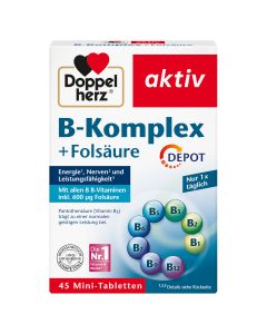 Doppelherz®aktiv B-Kompleks + folna kiselina DEPO