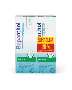 Bepanthol® kapi za oči, 2x10 ml SUPER CIJENA