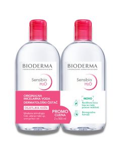 Bioderma Sensibio H2O, 500 ml duopack Rpet