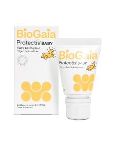 BioGaia Protectis Baby kapi s Lactobacillus reuteri, za normalnu probavu, s kapaljkom za lako i precizno doziranje, 5ml