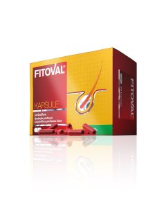 Fitoval kapsule za pravilnu prehranu kose, 60 kapsula