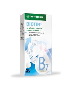 Dietpharm Biotin 30 tableta