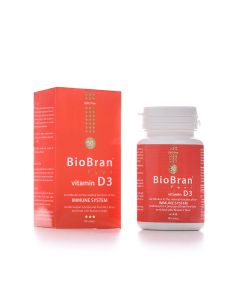 BioBran plus vitamin D 90 tableta