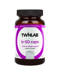 Twinlab B-50 za stres i energiju, 50 kapsula