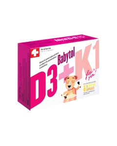 Babytol D3 + K1 kapsule za djecu i bebe, dodatak prehrani