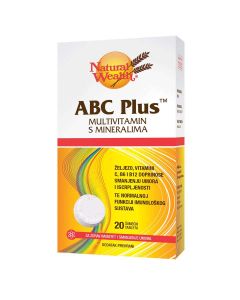 Natural Wealth ABC Plus™ šumeće tablete 20 šumećih tableta