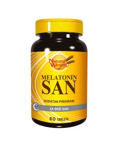 Natural Wealth Melatonin za brži san, 60 tableta