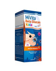 MiVita Beta Glucan Kids, za snažan imunitet,125 ml