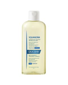 Ducray Squanorm šampon protiv masne prhuti i prekomjernog izlučivanja sebuma, 200 ml