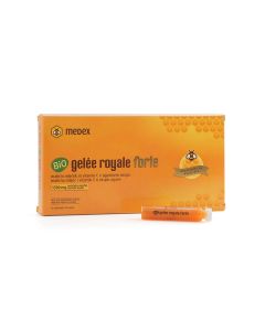 Bio Gelée Royale Forte, matična mliječ i vitamin C u sirupu agave, 10 bočica