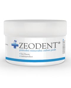 Zeodent prah 95 g Zeodent prah koristi se za higijenu zubi i usne šupljine