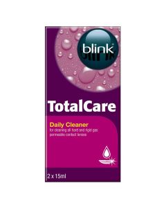Blink total care otopina za tvrde kontaktne leće 2x15 ml