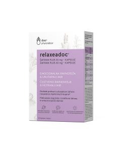 Relaxeadoc šafran plus  30 kapsula