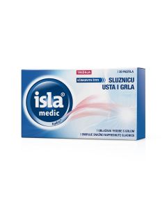 Isla medic hydro+ trešnja pastile 20 pastila