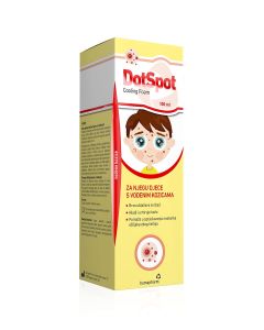 DotSpot pjena za hlađenje, za njegu djece s vodenim kozicama, 100 ml