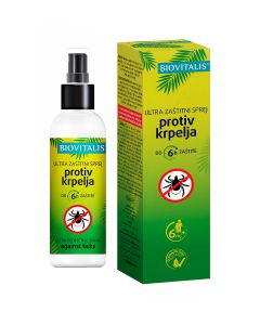 Biovitalis Ultra zaštitni sprej protiv krpelja 100 ml
