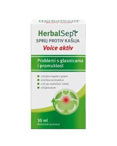 Herbalsept sprej protiv kašlja Voice aktiv