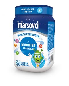 Marsovci gumeni bomboni s echinaceom  za imunitet i energiju, 60 kom