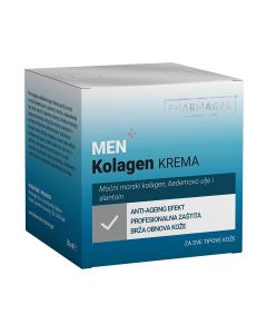 Pharmagal Krema kolagen MEN 50 mL kreme u lončiću