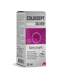 Coldisept NanoSilver sprej za grlo