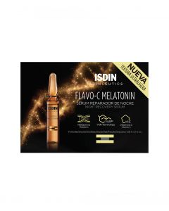Isdinceutics Flavo-C Melatonin noćne ampule 20 ml
