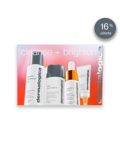 Dermalogica Cleanse + Brighten set, 50 ml + 13 g + 10 ml + 6 ml