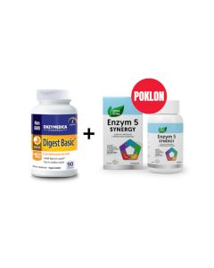 Digest Basic ™  90 kapsula (ROK 07/26) i Zona Vital Enzym 5 Synergy PROMO