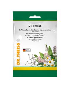 Dr. Theiss Alpsko bilje – Bomboni s medom + Vitamin C, 26 bombona