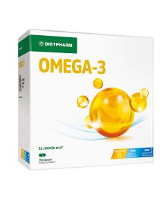 Dietpharm Omega 3 za normalnu funkciju srca, 150 kapsula