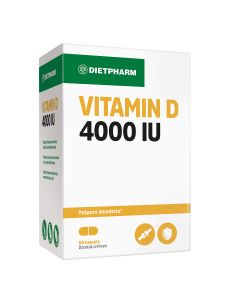 Dietpharm Vitamin D 4000 IU, 60 kapsula