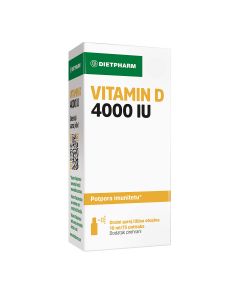 Dietpharm Vitamin D 4000 IU oralni sprej 10 ml / 75 potisaka