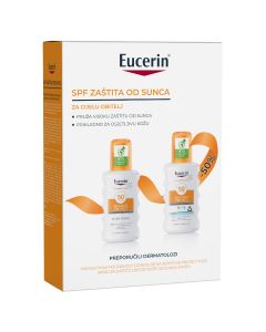 Eucerin SPF set za cijelu obitelj PROMO, 200 ml + 200 ml