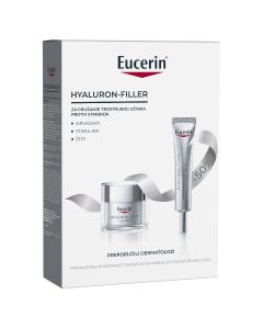 Eucerin Hyaluron-Filler set za pružanje 3x učinka protiv starenja, 50 ml + 15 ml