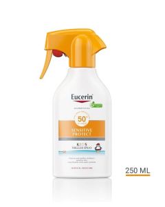 Eucerin Sensitive Protect Kids sprej za zaštitu dječje kože od sunca SPF 50+, 250 ml