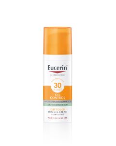Eucerin Oil Control Dry Touch gel-krema za zaštitu kože lica od sunca SPF 30 50 ml