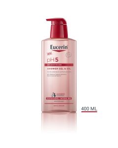 Eucerin pH5 gel i ulje za tuširanje, 400ml