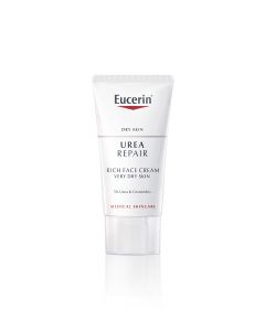 Eucerin UreaRepair Rich, bogata krema za lice s 5% ureje i ceramidima 50 ml