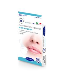 Propharma Flaster nevidljivi flaster protiv herpesa, 15 komada
